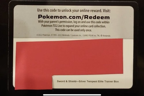 Pokemon online code card - online,