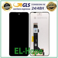 DISPLAY LCD PER MOTOROLA MOTO G34 XT2363-2 TOUCH SCREEN VETRO SCHERMO