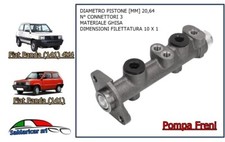 POMPA FRENI CILINDRO MAESTRO DEL FRENO FIAT PANDA - FIAT PANDA 4X4 141 1986-> 71