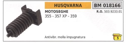 Antivibrante molla per