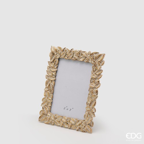 Edg portafoto foglie gold - -,