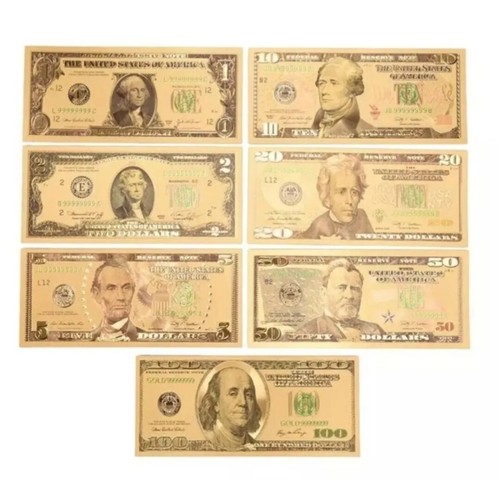 Full set gold foil - set,