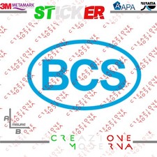 ADESIVO STICKER LOGO BCS