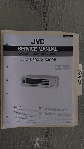 Jvc k300 manuale - jvc, di