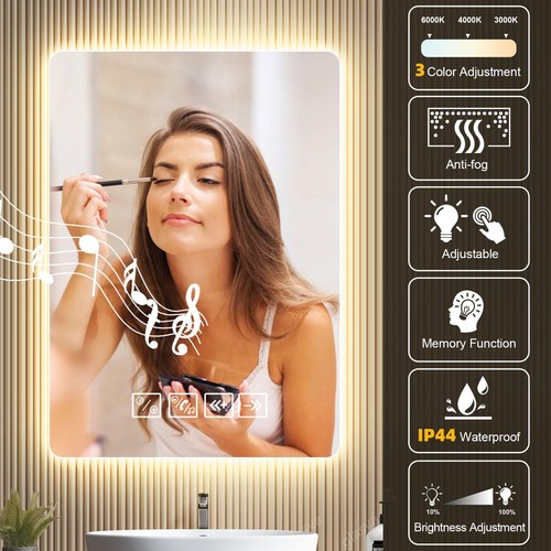 Specchio bagno led - , con