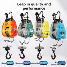 Paranco Elettrico Brushless Frequenza Variabile 220V Sollevatore Sospeso per Uso Domestico