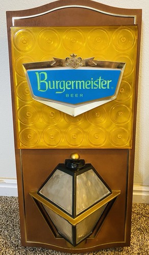 Insegna birra burgermeister - birra,