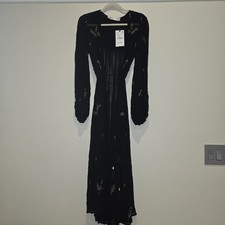 Spolverino lungo Zara nero