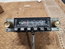 Autoradio FM Grunding Funzionante Vintage Epoca
