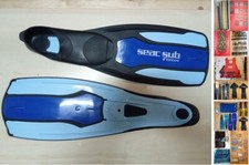 PINNE SUB SEAC RAINBOW n. 44/45, usate ben tenute, e altro per la pesca