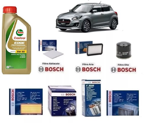 Kit filtri tagliando bosch - kit, +