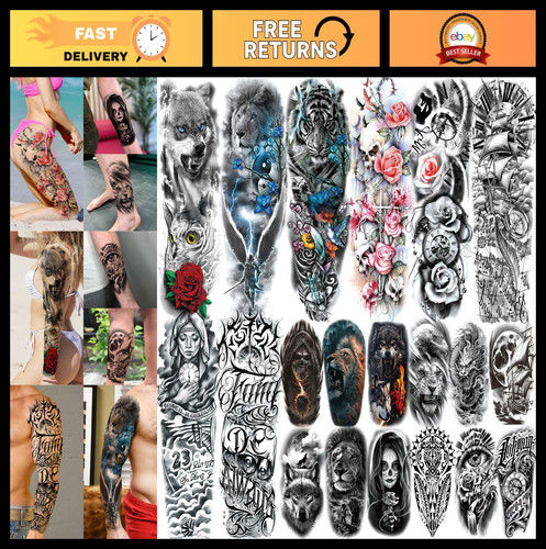 Fogli tatuaggi temporanei - 20,