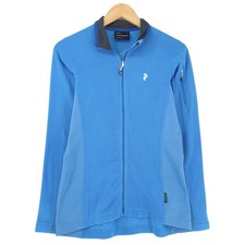Peak Performance Pile Giacca Donna Outdoor Escursioni Polartec Blu Fu3 TAGLIA S