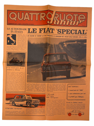 Rivista quattroruote junior - rivista,