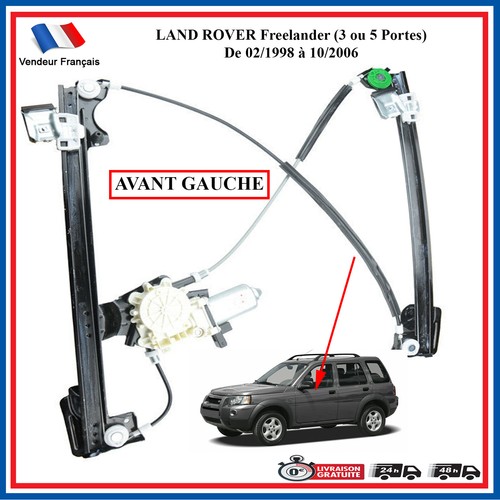 Leve vitre avant gauche - vitre, pour