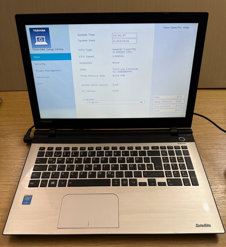 Notebook toshiba satellite - toshiba,