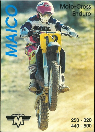 Brochure maico 250 - /, 440