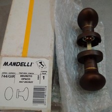 pomo accoppiato in ottone