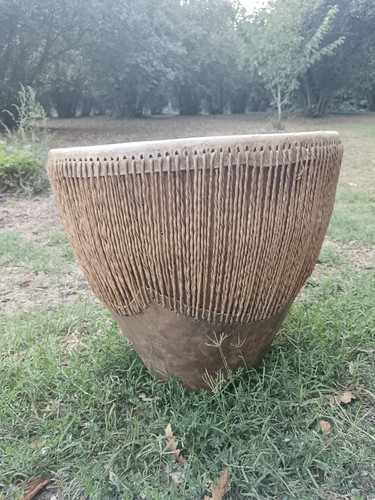 Tamburo djembe artigianale - tamburo,