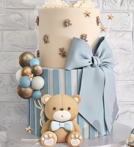 Torta scenografica orsetti - torta,