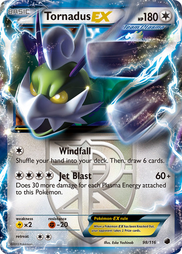 Tornadus 116 holo - 98/116,