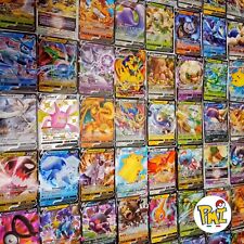 Carte Pokemon Italiane lotto di 100 Carte con 1 V/EX e Rare Olografiche - VMax