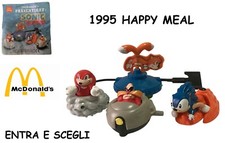 SEGA SONIC THE HEDGEHOG MCDONALD'S MC DONALD'S HAPPY MEAL 1995 SORPRESE