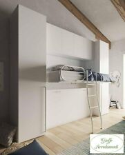 CAMERETTA RAGAZZI C/ARMADI E LETTO A CASTELLO A SCOMPARSA C/ FRENI IDRAULICI 91