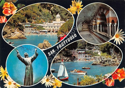 Cartolina san fruttuoso vedute - cartolina,