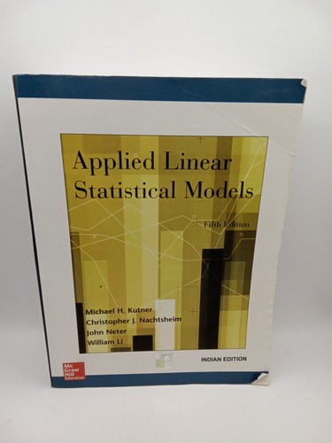 Applied linear statistics - applied,