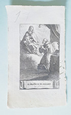 stampa incisione d'epoca da