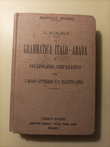 Grammatica italo araba guida - italo,
