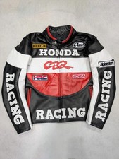 Giacca da moto in pelle da