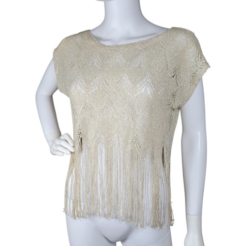 Top donna frange y2k - top, grande