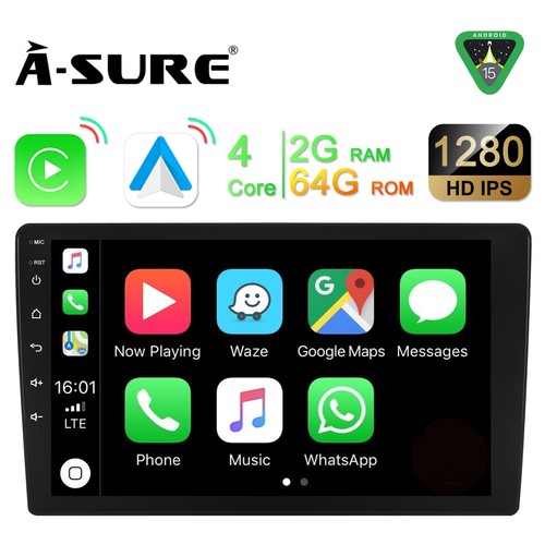Autoradio 64g android gps - 15,