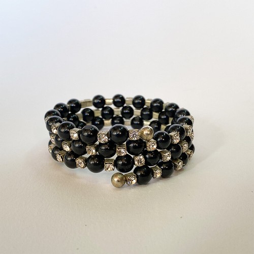 Bracciale braccialetto palline - bracciale,