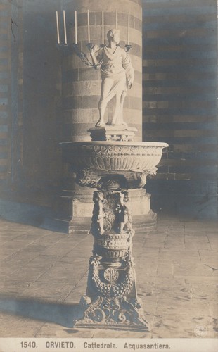 Cartolina orvieto cattedrale - orvieto.,