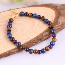 Adjustable beaded gemstone