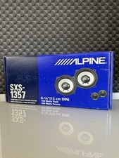 Alpine SXS-1357 Componente 2 Vie 13cm 150w Altoparlanti Auto Old School Vintage