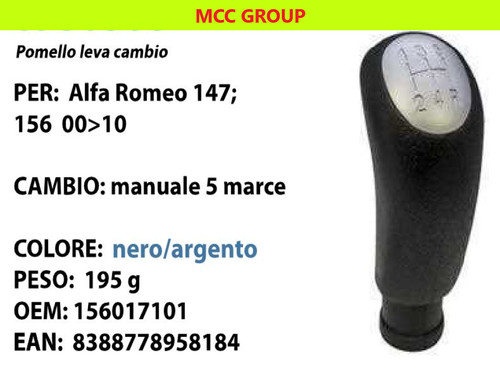 Pomello leva cambio - pomello, marce