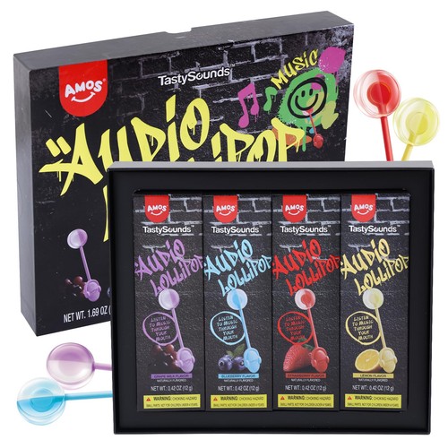 Music lollipop candy suckers - lollipop,