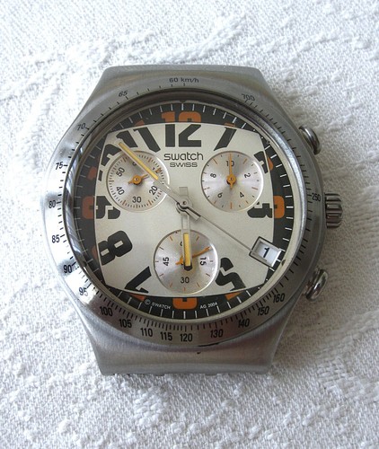 Swatch irony chrono night - chrono,
