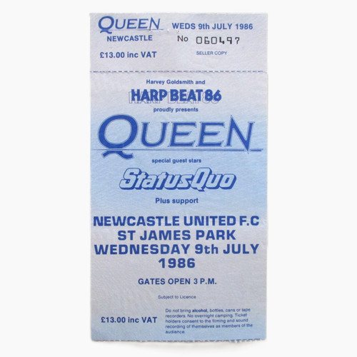 Queen 1986 newcastle - queen,