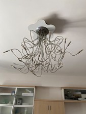 Lampadario Metallux 36 luci G4 bracci flessibili