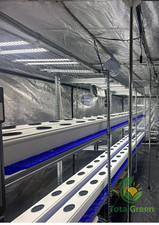 Sistema modulare growroom indoor outdoor coltivazione idroponica vertical farm