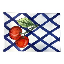 Vintage Piatto in ciliegio