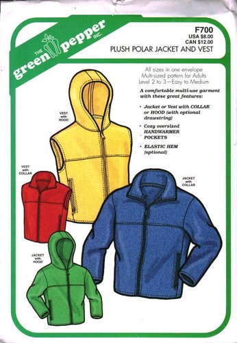 Gilet giacca polare - , peluche