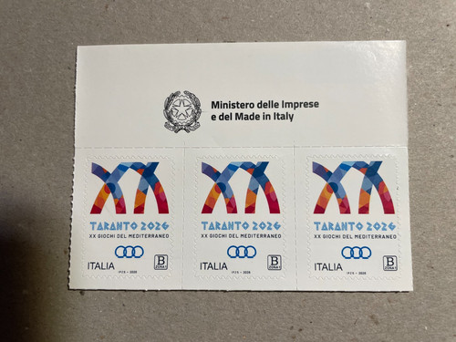 2026 terzina francobolli - francobolli, xx