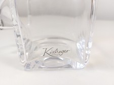 Vaso cubo vetro cristallo