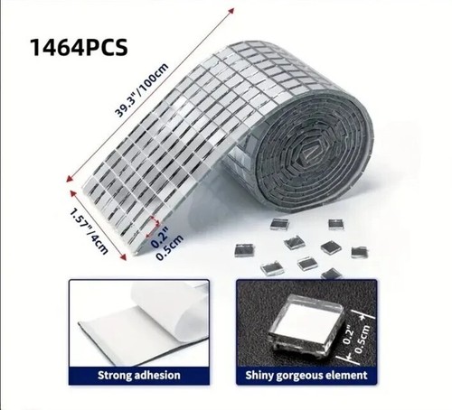 1rotolo specchi mosaico - specchi,